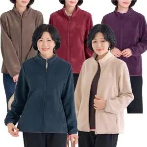 [엄마옷 로즈맘] 경민반목벨벳후리스점퍼