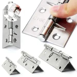 (제스트)스텐 닫힘 자동 경첩 스프링 스프링 힌지 가구경첩
