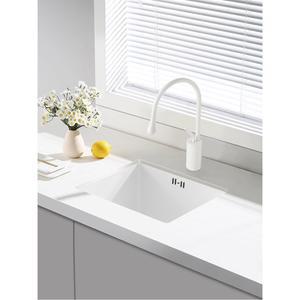 화이트 싱크볼 작은 카페 북유럽 주방 모던 소형 인테리어 씽크볼 미니