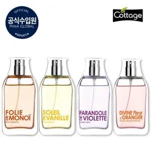 코티지 향수 프랑스 직수입 퍼퓸컬렉션 [퍼퓸 총 4종 구성]