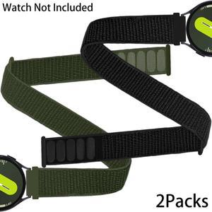 삼성 갤럭시 Watch7/6/5/4/FE, 44mm/Watch 5 Pro/Galaxy Watch 6 클래식 밴드와 호환되는 20mm 스포츠 발목