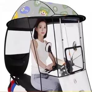 노인전동차바람막이 스쿠터 방풍 바람막이 전기자전거 가정용 노인전동차 장애인 편리 방수