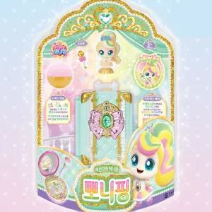 뽀니핑피규어 보석 캐리어 드레스세트 유행하는 교회 키즈카페