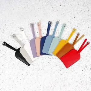 [콩심팥심]가죽 캐리어 세로형 세로형네임택 네임택