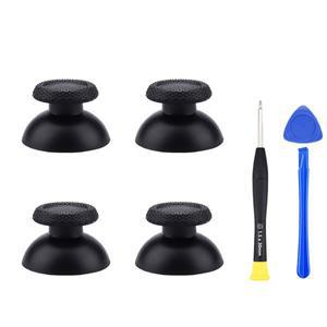 PS5 Dualsense 컨트롤러용 교체 썸스틱 아날로그 썸 그립 부품 스크루드라이버 수리 키트 액세서리