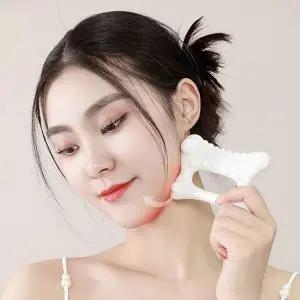 [셀러에이드]잔솔 세라믹 괄사 마사지기 얼굴바디 림프순환 마사지