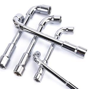 소켓 렌치 L형 파이프형 더블 헤드 엘보 천공 육각 세트