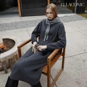 [25FW 최신상  엘라코닉 메종어반]울라이크 플리스 원피스