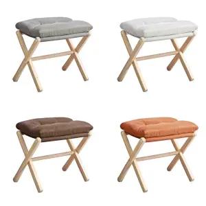 원목 접이식 발받침대 책상 컴퓨터 사무실 소파 풋레스트 풋스툴 발 다리 쿠션 거치대 받침대