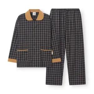 [갤러리아] [오르시떼] 남성 G041 피겨루이 긴소매 파자마 세트