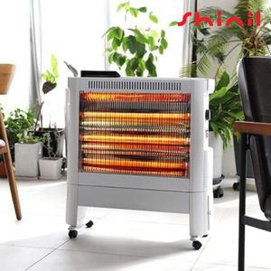 신일전기히터 전열기 3단 카본히터 온풍기능 이동형