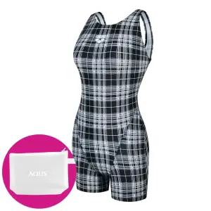 아레나 여성 수영복 일반 2부 반신 U백 A5FL1LD40 BLK 수영손가방