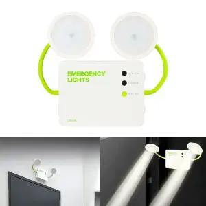 유니비즈 플렉서블 트윈라이트 UVT-N4  4W 비상조명등 소방용품