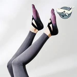 [셀러에이드]투톤 요가 양말 피트니스 전문 운동 양말