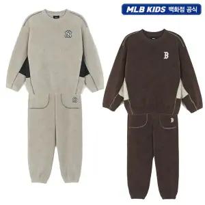 갤러리아 [MLB키즈] 모노그램 플리스 맨투맨 세트(7AMTM0856/7APTM0356)