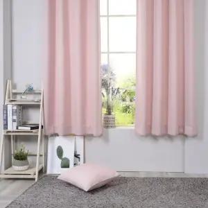 살랑공간 올웨이즈 창문용커튼 100%암막 아일렛형 핀형 작은창 작은방 창문형