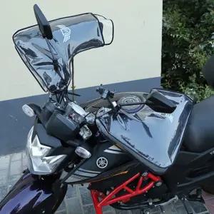 겨울용 오토바이 핸들토시 2종세트 방한 방풍 방수 안감 보온성 야간반사커버