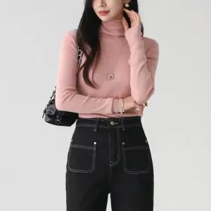 [피핀] 멜로우 양모혼방 폴라 티셔츠 #112584