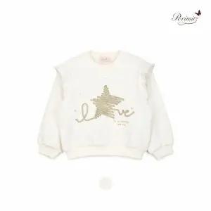 [대구백화점] [페리미츠]여아 러브 스타 스 기모 티셔츠(P2545T160)