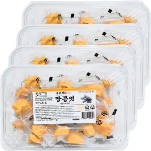 우진엿 땅콩엿 120g 4개 수제 전통엿 원산지:상세설명에 표시