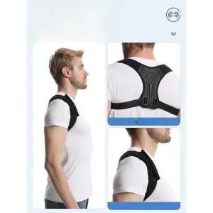 8자붕대 라운드숄더교정 자붕대 쇄골 보조기 성인용 견갑골