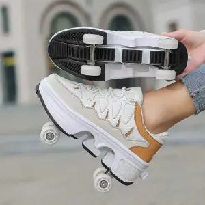 바퀴달린 신발 개폐식 바퀴 힐리스 인라인 슈즈