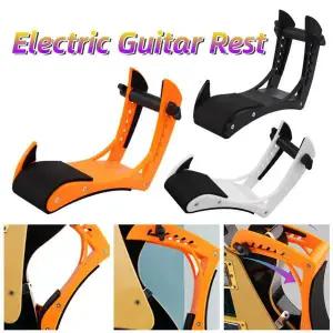 일렉트릭 기타 레스트 안티 슬립 조절 가능한 기타 레그 레스트 일렉트릭 클래식 및 어쿠스틱 부품 용 스탠