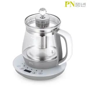 풍년 1.5L 대용량 내열유리 전기 차탕기 티메이커 커피 분유 포트 포터 무선 주전자 포트기 티포트 티팟