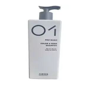 [아모스] 베이직 케어컬러앤펌 솔루션 샴푸 1000ml