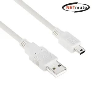 NETmate USB 2.0 미니5핀 케이블 30cm