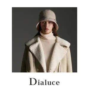 디아루체 25FW 울 블렌딩 클로슈햇