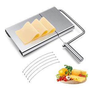 스테인레스 스틸 치즈 슬라이서 교체 절단 와이어 커터, 소시지 및 햄 커팅 나이프 주방 액세서리 도구