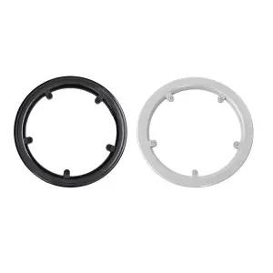 호환  자전거 체인 가드 산악 자전거 휴대용 5 홀 라운드 스프로킷 커버 체인 루프 보호대 자전거 BMX 라이