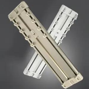 이중 커튼봉 휠 레이스 슬라이드 무소음 레일 부터