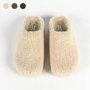 페조 여성 슬리퍼 양털 뮬 기모 방한 키높이 블로퍼 PZSPFR 1107