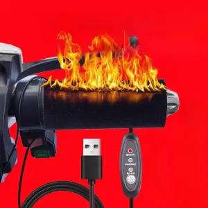 열선 핸들바 오토바이 핸들 스쿠터 히팅 열선그립 USB