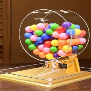 로또추첨기계 로또기계 무작위 복불복기계 추첨기 레드