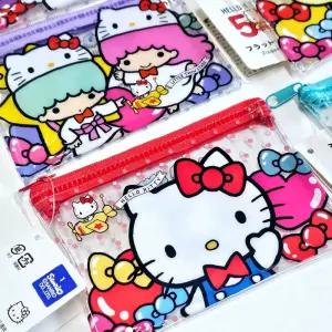 한정판 산리오캐릭터 산리오파우치 10종 50주년 투명 카드지갑 구디백 파우치 미니