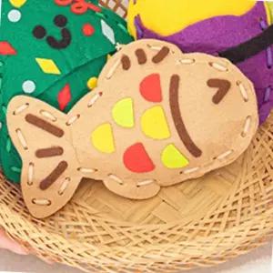 유아 겨울 미술활동 펠트스티커 붕어빵 핫팩 손난로 만들기 문화센터 키트