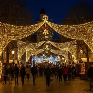 1000구 녹색선 LED 지니전구 100m 점멸 웜색 트리전구
