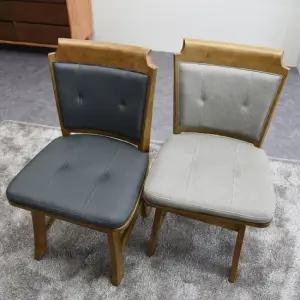 N4112 1인 원목 회전형 식탁의자 2colors 착불