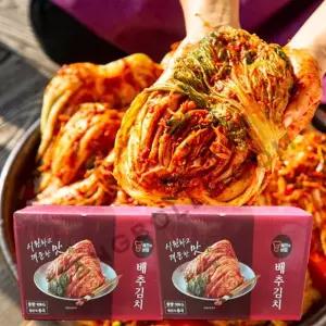 쉐프의비법 배추김치 포기김치 업소용 대용량 김치 20kg