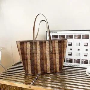 가방 데일리 토트백 대학생 인기 여성 숄더백 체크