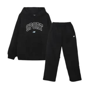 키즈트레이닝세트 PQC NK9YFB413U-19 ESSENTIAL 스포츠 후드 기모 스웨트 셋업