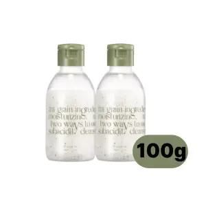 라씨엘르 곡물 파우더 워시 녹두팩 엔자임 오트 약산성 100g 2개