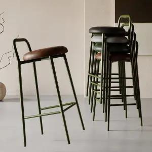 바체어 철제 감성 홈바의자 홈바 램스울 원형 바텐