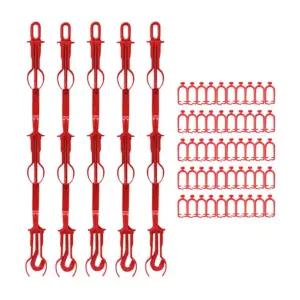 DIY곶감만들기 감말랭이 만들기 100개세트 걸이10개+핀100개