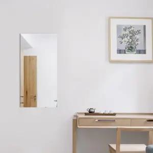 안깨지는 거울 시트지 무타공 아크릴 미러 필름 미러 형 스티커 부착 노프레임 아크릴 필름 안깨지는