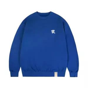 그레이버맨투맨 공용 오버핏 봄 가을 긴팔 스웨트 티셔츠 블루 RB234