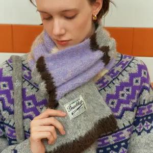 [롯데백화점]피그먼트 클라우드 스트라이프 머플러